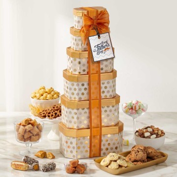Fathers Day Delight Gift Tower