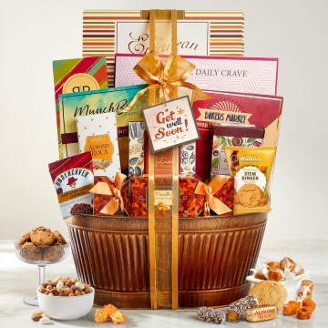 Get Well Grand Gourmet Gift Basket
