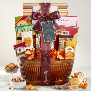 Grand Sympathy Gourmet Gift Basket