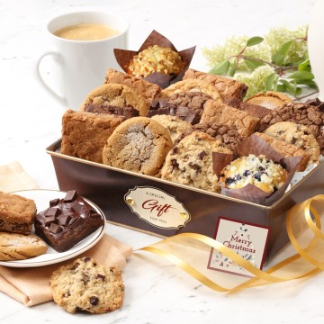 Gourmet Baked Goods Christmas Gift Basket