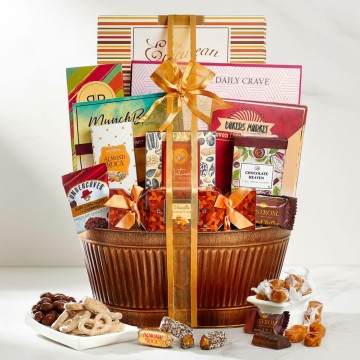 Holiday Hearth Grand Gift Basket