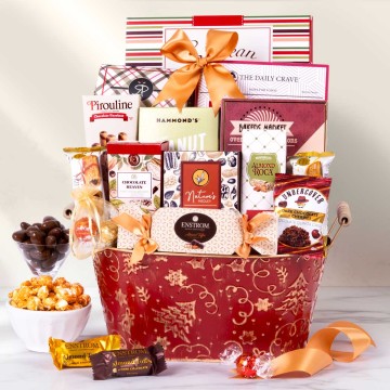 Merry Christmas Gift Basket