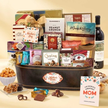 Mothers Day Signature Wine Gift Basket