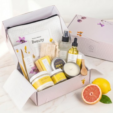 Natural Bath and Body Spa Gift Set