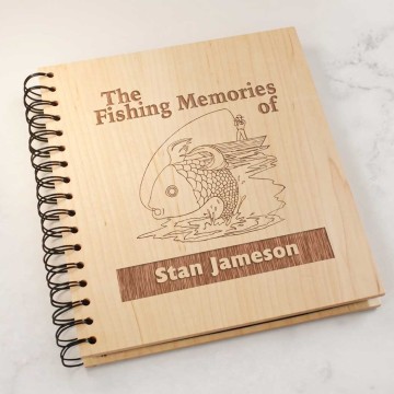 Personalized Fishing Photo Album