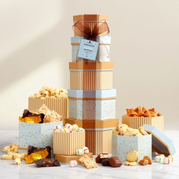 Simply Sensational Hanukkah Gift Tower