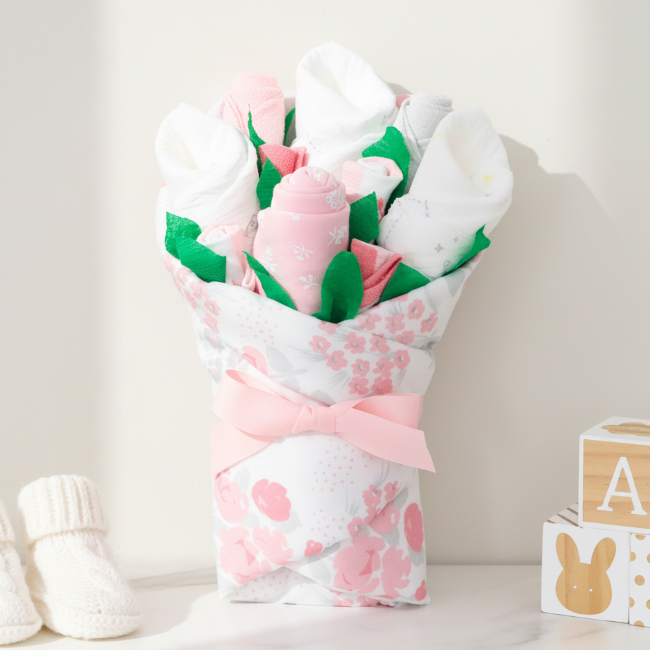 Baby Girl Layette Bouquet