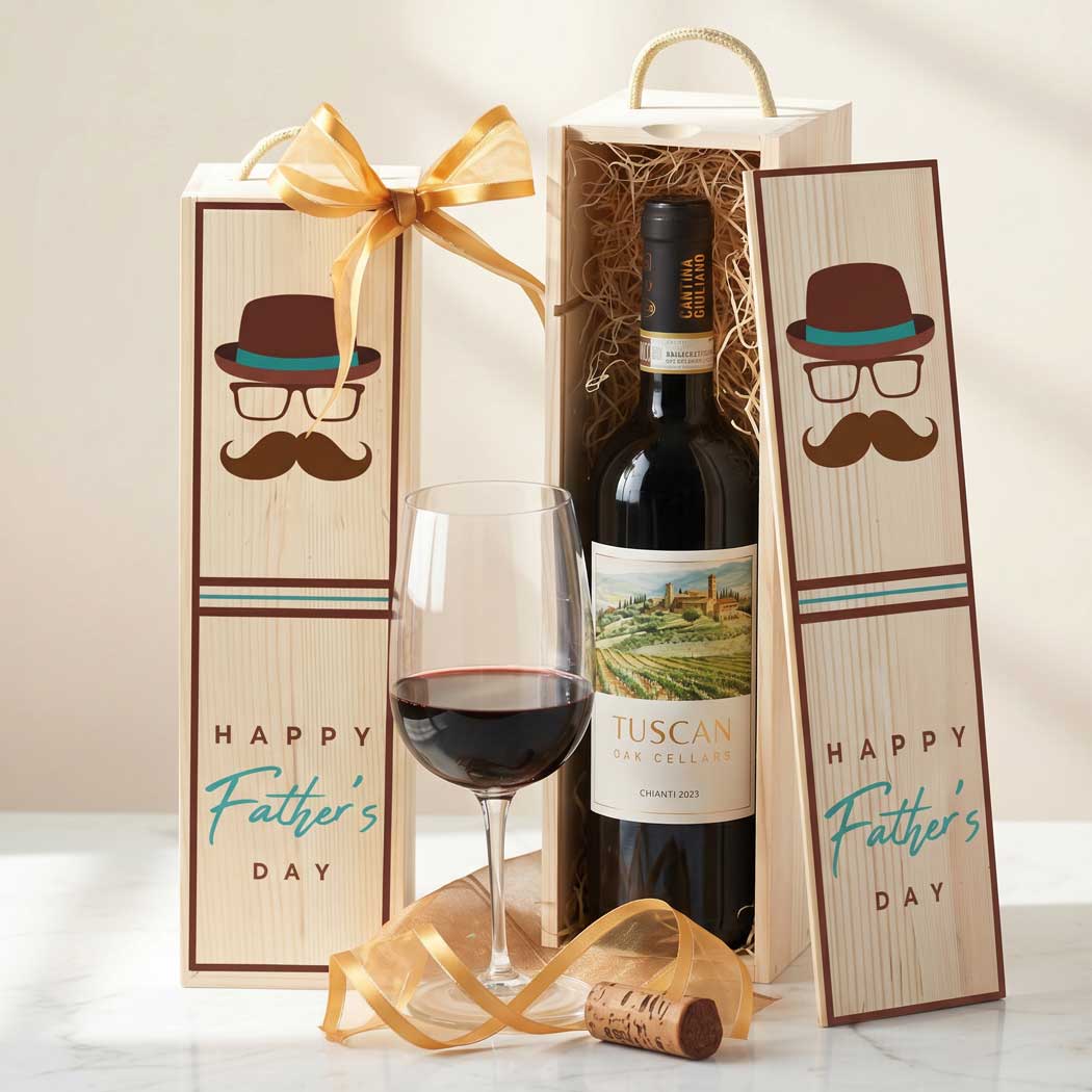Fathers Day Wine Gift