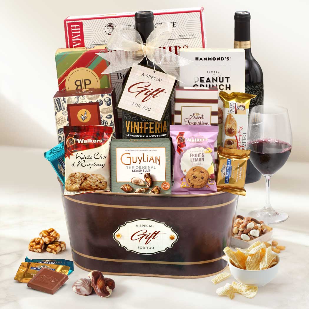 Gourmet Wine Gift Basket