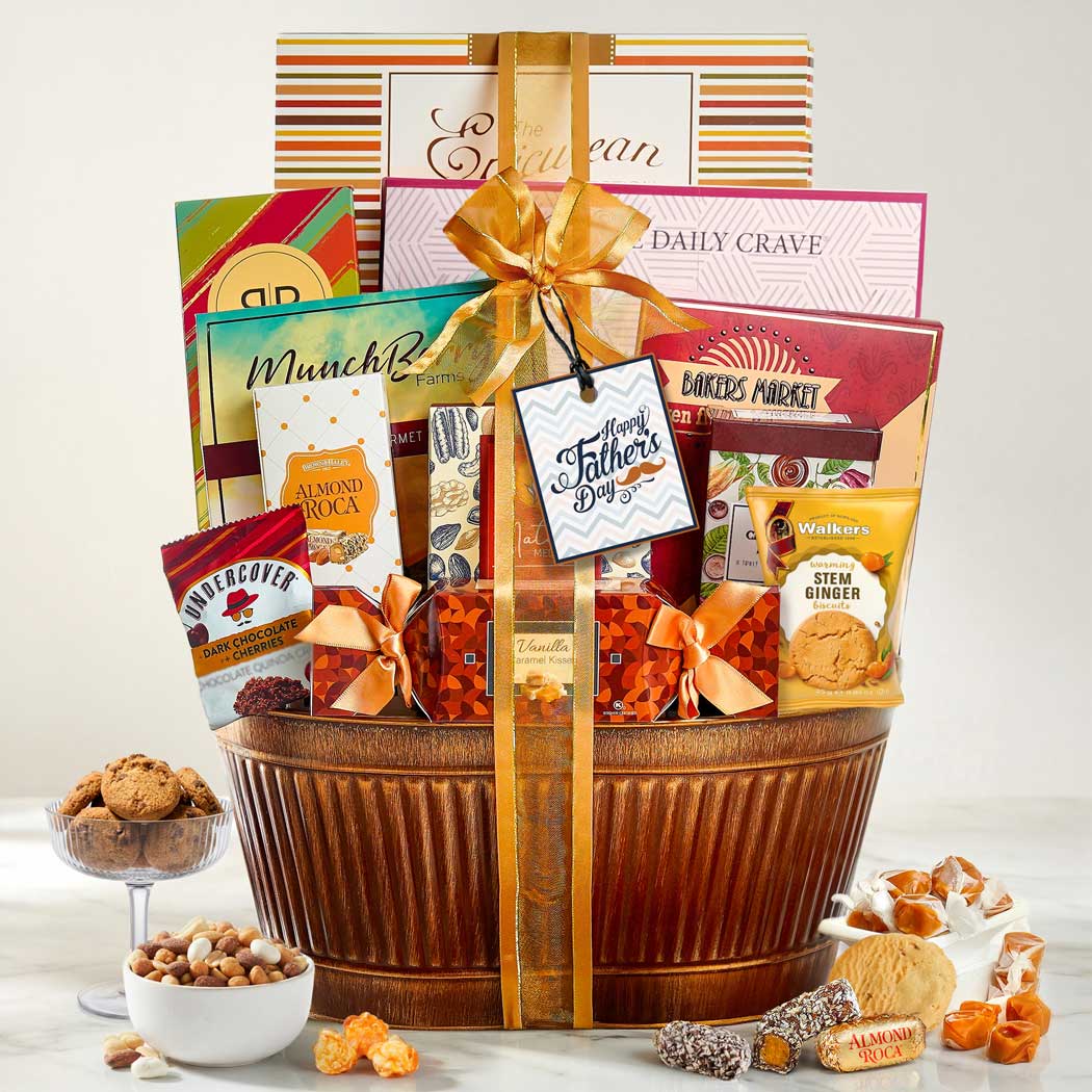 Grand Gourmet Fathers Day Gift Basket