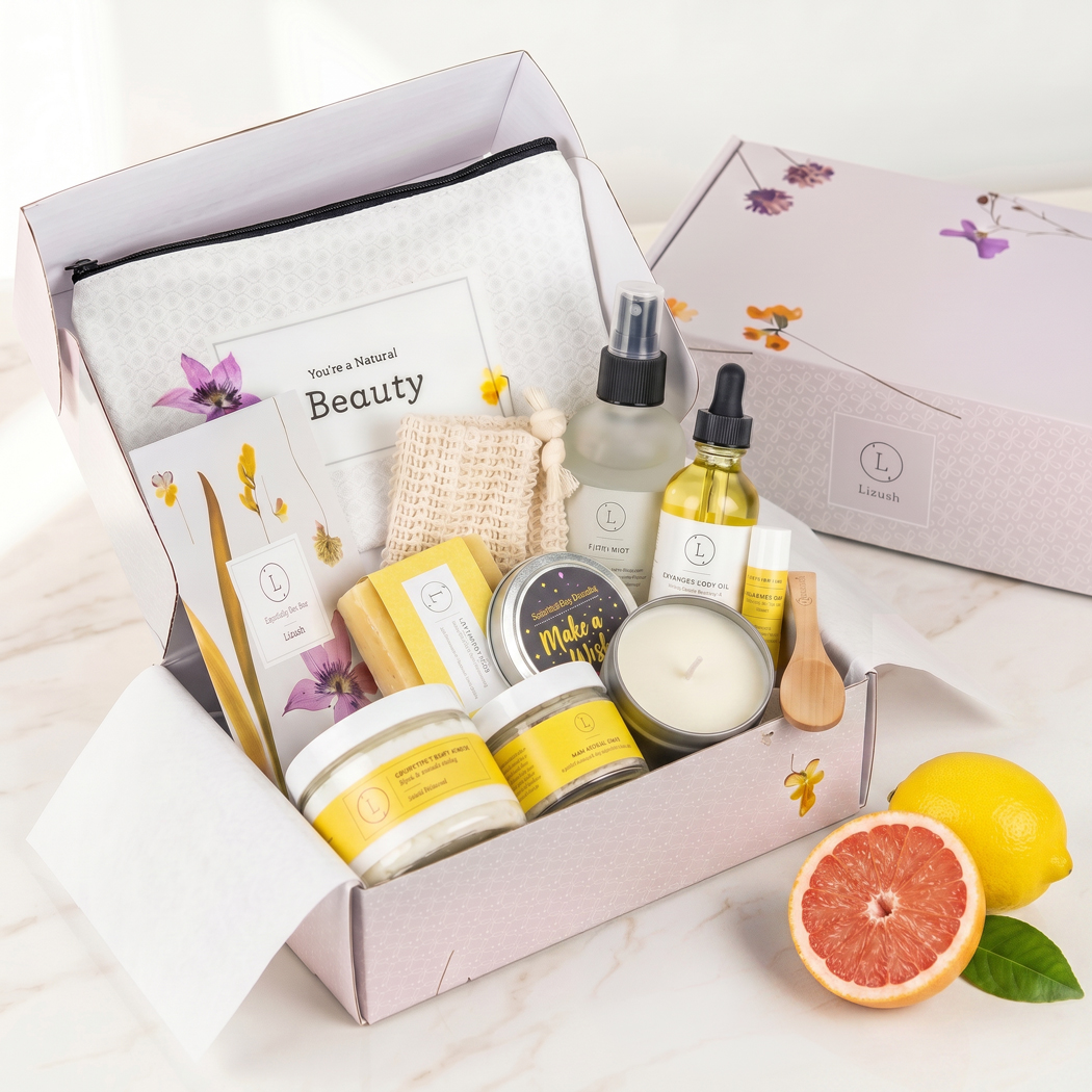 Natural Bath and Body Spa Gift Set